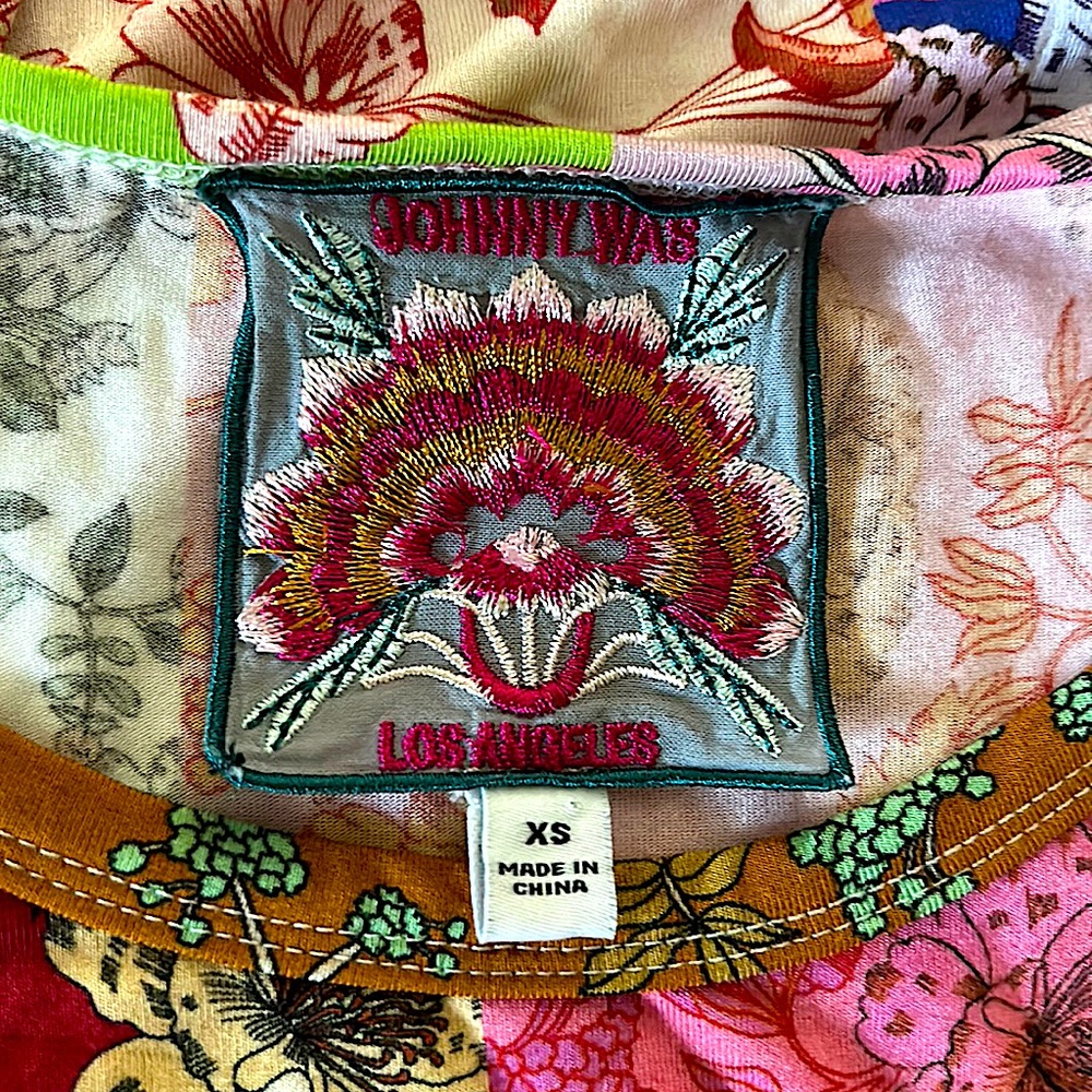 Johnny Was Multicolor Cute Boho Floral Sleeveless Dress **Size XS** 🌸🌺 - Picture 7 of 7